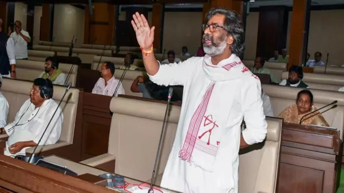 विधानसभा में मुख्यमंत्री हेमंत सोरेन ने जोरदार संबोधन दिया,  उन्होंने  भाजपा पर डायरेक्ट अटैक किया